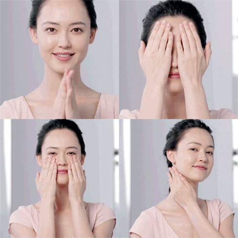 application method white plus tri-intensive brightening serum