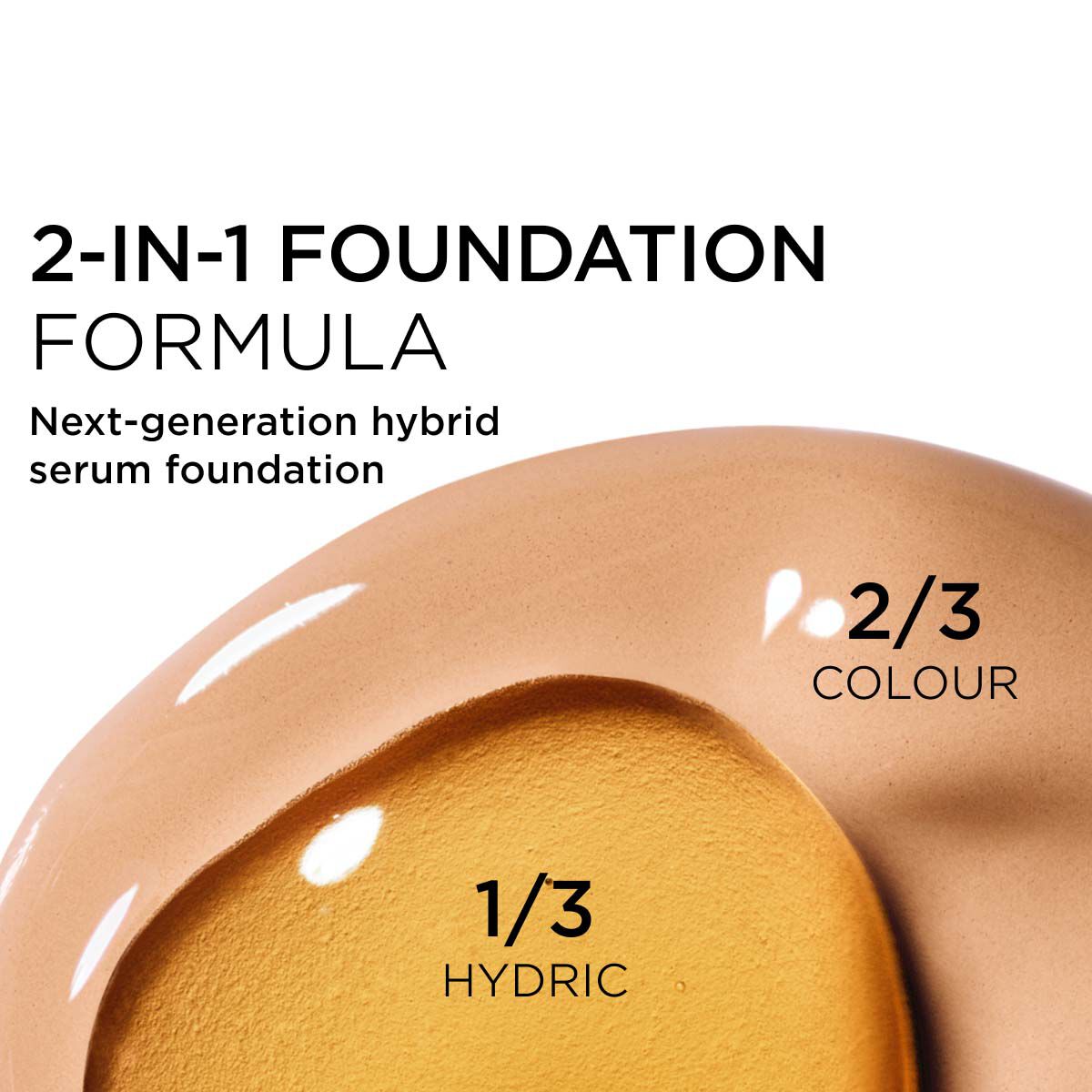 Double Serum Foundation - 2-in-1 Hybrid and Glowy Foundation