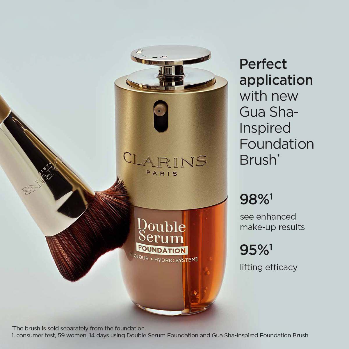Double Serum Foundation - 2-in-1 Hybrid and Glowy Foundation