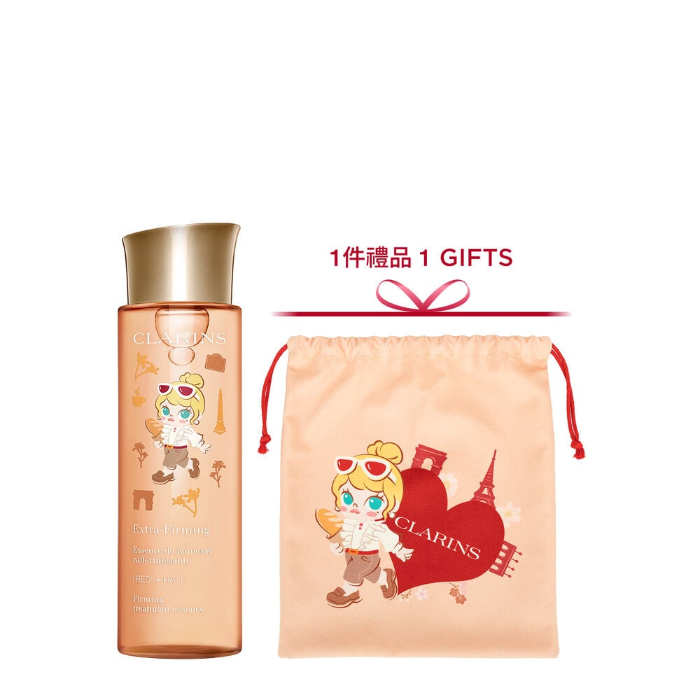 Limited edition Pop Mart anti-ageing firming lotion with hyaluronic acid effect to visibly lift and revitalize skin.