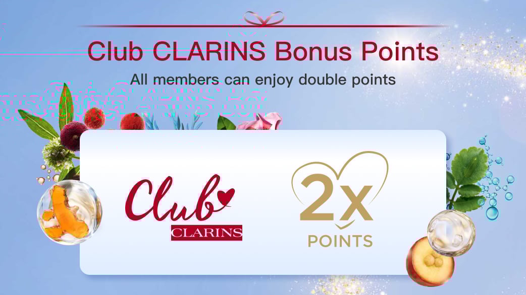 Reward 4: CLARINS Bonus Points
