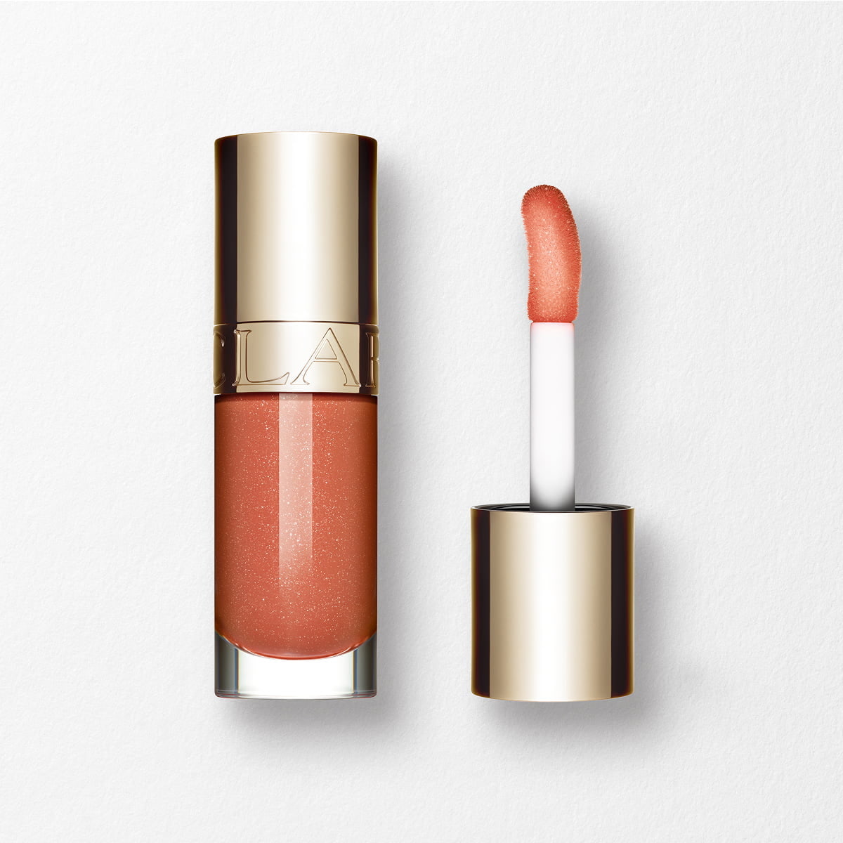 限定版凝亮護唇油 - 水光裸粉