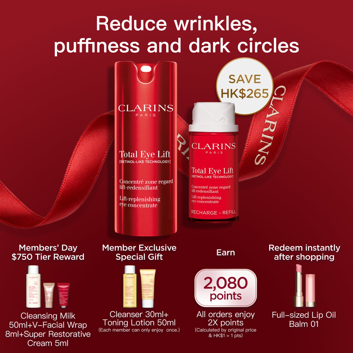 Total Eye Lift Refill Bundle Set