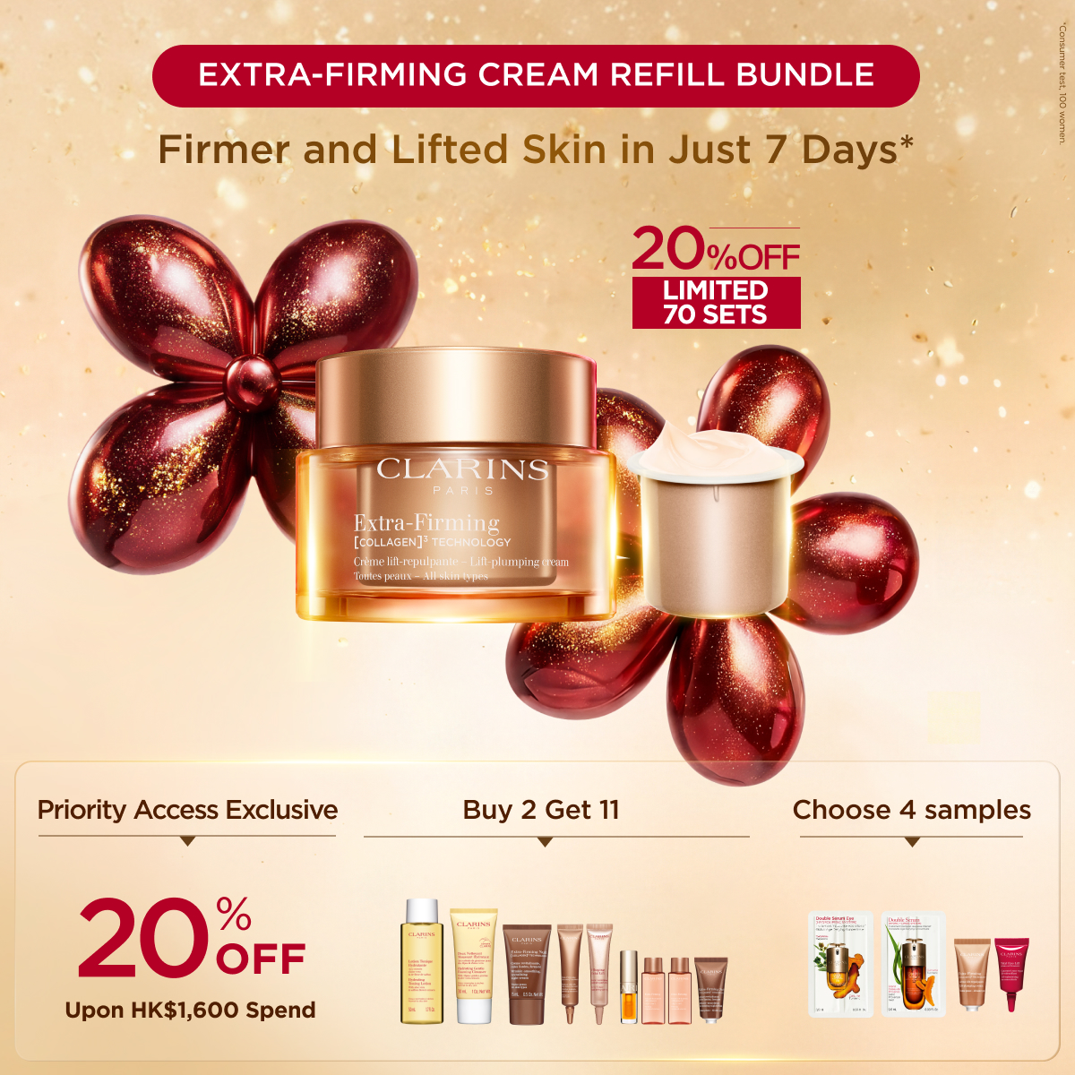 [11.11] Extra-Firming Cream Refill Bundle