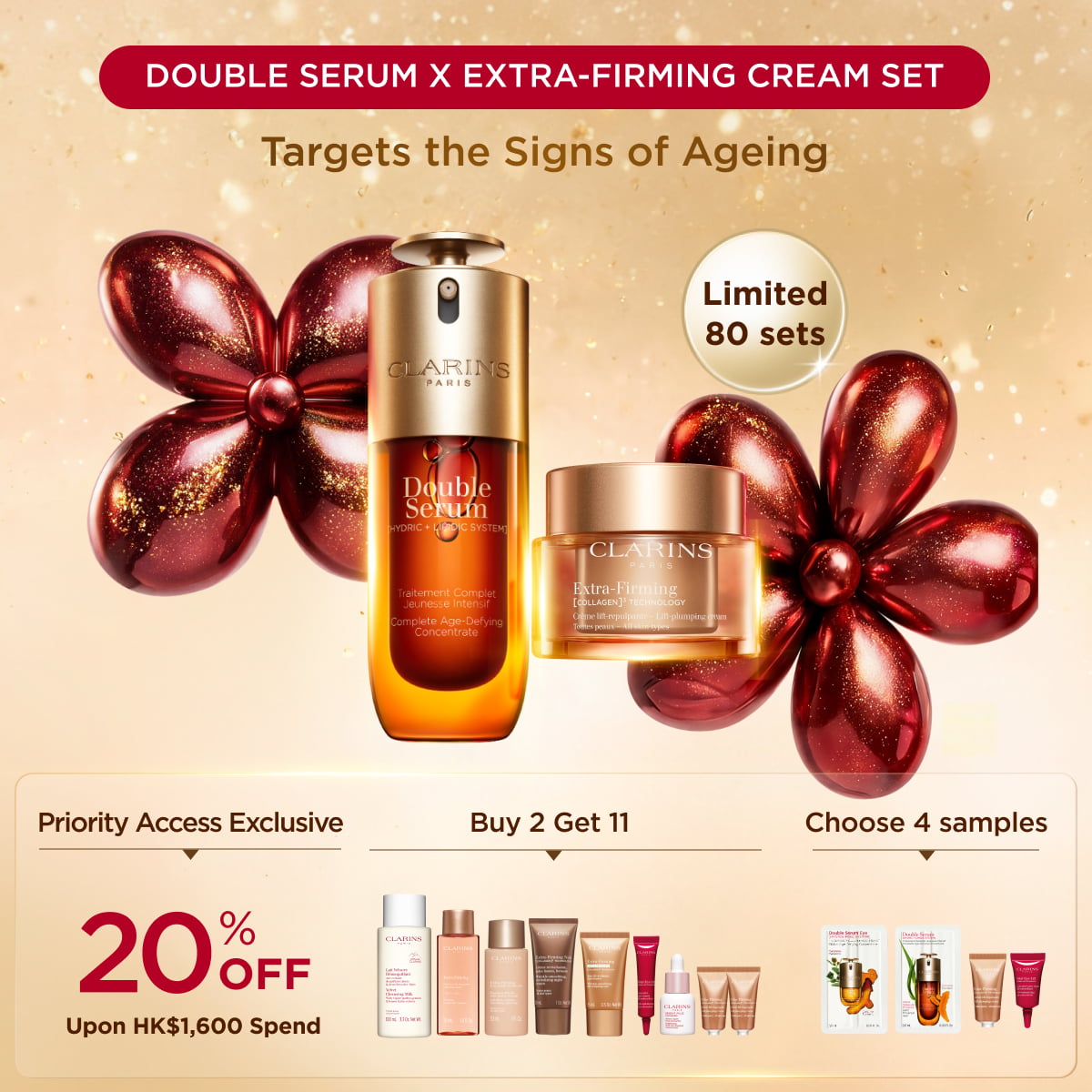 [11.11] Double Serum x Extra-Firming Cream Set