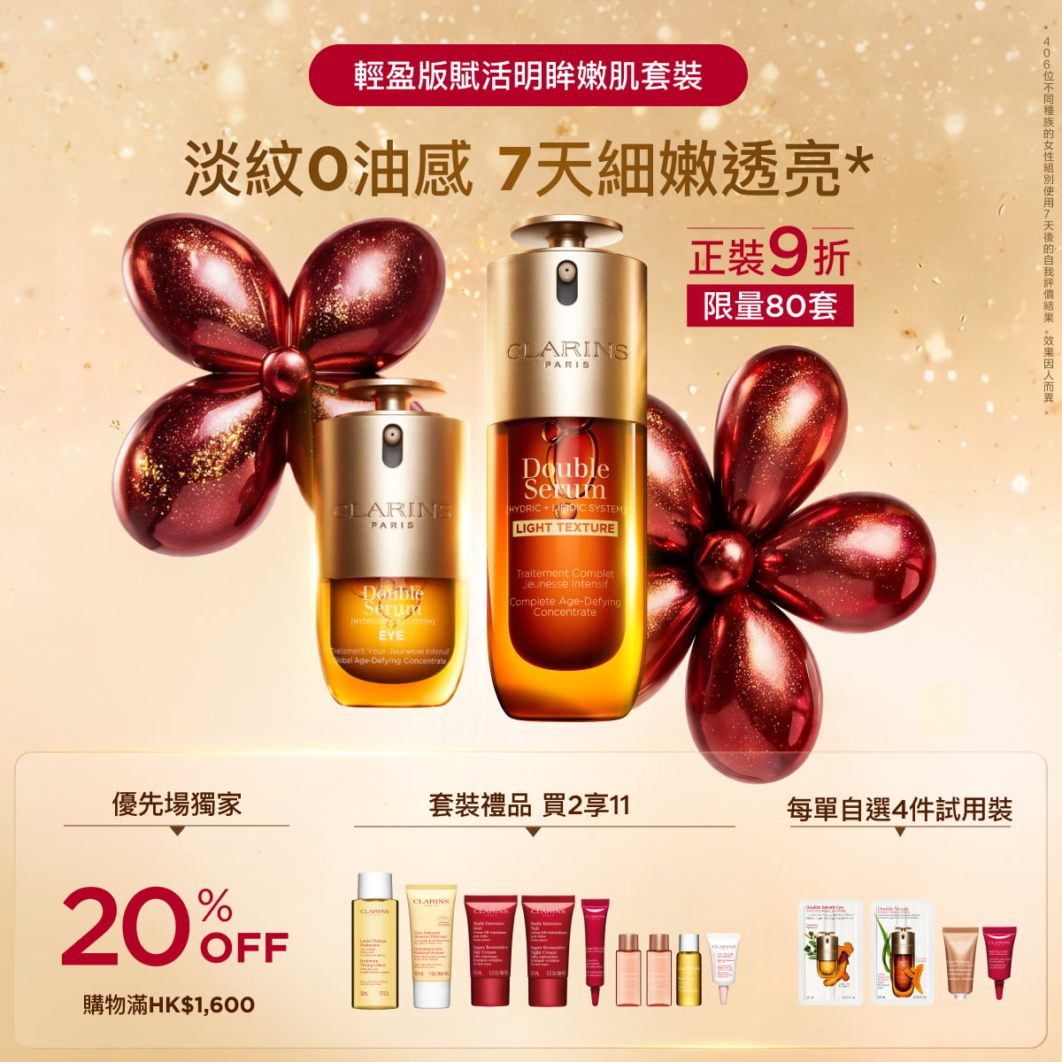 [雙11] 輕盈版賦活明眸嫩肌套裝